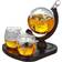 MikaMax Deluxe Globe Decanter Set Whiskeykaraffel 4stk 0.85L