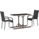 vidaXL 3072452 Havemøbelsæt, 1 borde inkl. 2 stole