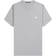 Acne Studios Nash Face Crew Neck T-shirt Unisex - Light Grey Melange