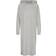 Noisy May Long Sweat Dress - Light Grey Melange