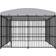 vidaXL Outdoor Dog Cage with Roo