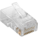 MicroConnect RJ45 Cat6a Mono Adapter 10 Pack