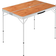 vidaXL Folding camping Table with Two Bench
