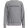 Calvin Klein Junior Institutional Crew Sweatshirt - Grey