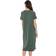 Vero Moda Short Sleeved Midi Dress - Green/Laurel Wreath