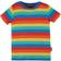 Frugi Favourite T-shirt - Rainbow Stripe