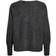 Only Daniella Rib Knitted Sweater - Gray/Dark Gray Melange