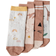 Liewood Silas Cotton Socks 4 Pack - Safari Rose Mix (LW12993-2273)