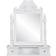 vidaXL Vanity Makeup White Toiletbord 12.5x60cm