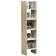 vidaXL Rack Standing Cabinet Bogreol 180cm