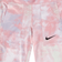 Nike One Tie-Dye Printed Leggings Kids - Pink Foam/White