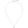 Ted Baker Hannela Heart Pendant Necklace - Silver/Transparent