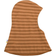Joha Balaclava Double Layer - Brown Stripe ( 96244-246-7061)