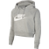 Nike Sportswear Essential Women's Cropped Hoodie - Grey/White