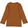 Wheat Striped LS T-shirt - Cinnamon