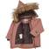 Mini A Ture Wang Fur Winter Jacket - Wood Rose (1213101700)