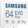 Samsung Evo Plus microSDXC Class 10 UHS-I U1 V10 A1 130/130MB/s 64GB +SD Adapter