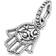 Pandora Protective Hamsa Hand Dangle Charm - Silver