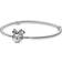 Pandora Disney Pavé Minnie Mouse Ball Clasp Snake Link Bracelet - Silver/Transparent