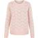 Pieces Bibi Patterned Knitted Top - Misty Rose