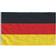 vidaXL Det tyske flag 90x150cm