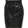 Only Maiya-Miri Leather Look Skirt - Black
