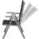 tectake Folding Chair in Aluminum 8-pack Havestole