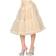 Widmann Long Tulle Skirt Cream White