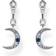 Thomas Sabo Royalty Moon Earrings -Silver/Multicolour
