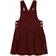 Wheat Conny Apron Dress - Maroon (1332e-322-2750)