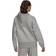 adidas Women's Essentials Studio Fleece Hoodie - Medium Grey Heather/White