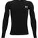 Under Armour Heat Gear Armour Long Sleeve Baselayer Kids - Black/White