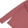 Wheat Ruffle Rib T-Shirt - Dark Rouge Melange (0252e-007-2614)