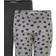 Minymo Sweat with Print Leggings 2-pack - Heather Gray/Leopard (5900-131)
