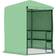 vidaXL Greenhouse with Shelves 227x223cm Rustfrit stål