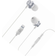 Cellularline CL øreplugs In-Ear Mikrofon & svarknap på ledning, gummipropper, lightning stik