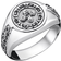 Thomas Sabo Cross Ring - Silver/Black