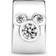 Pandora Disney Mickey Mouse & Minnie Mouse Clip Charm - Silver/Transparent
