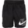 Nike Junior 4" Volley Swim Shorts - Black/Silver