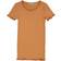 Wheat Rib Lace SS T-Shirt - Sandstone (0051f/4051f-007-3351)