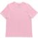 Little Pieces LpRia S/S Fold Up Solid Tee - Roseate Spoonbill