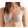 Superdry Organic Cotton Harper Triangle Bralette 2-pack - Pale Pink/Grey