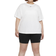 Nike Sportswear Essential Women's Oversized Short-Sleeve Top Plus Size - White/Black