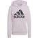 adidas Women's Essentials Relaxed Logo Hoodie - Almost Pink/Black