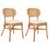 vidaXL spisebordsstole 2 stk. hør Køkkenstol 83cm 2stk