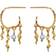 Maanesten Bayou Earrings - Gold/Opal