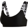 adidas Women Branded Beach Bikini Top - Black/White