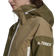 adidas Women's Terrex CT Myshelter Rain.Rdy Colorblock Jacket - Focus Olive/Orbit Green/Burgundy