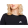 Nike Sportswear Club T-shirt Women's - Black/White