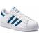 adidas Kid's Superstar - Footwear White/Footwear White/Legend Marine